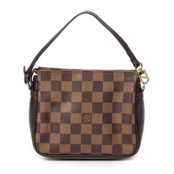 ๐โค๏ธ 8 HOUR SALE โค๏ธ๐ Louis Vuitton Damier Ebene Trousse Make Up Pochette Bag - Picture 2 of 11